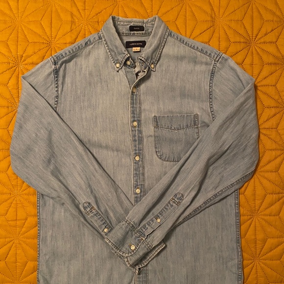 J. Crew Shirts Mens Lightweight Denim Shirt Poshmark